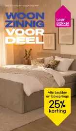 Leen Bakker folder week 42 Pagina 1: Alle bedden en boxsprings €0,25