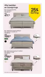 Leen Bakker folder week 42 Pagina 3: Alle bedden en boxsprings €471,75