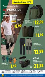 Folheto Lidl | Fim de Semana Página 22: Parkside calças de trabalho €13,99, Parkside calçado de segurança s3 €21,99