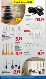 Folheto Lidl | Fim de Semana Página 15: Silvercrest garrafeira €14,99, Silvercrest utensílios de cozinha em madeira €3,99