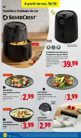 Folheto Lidl | Fim de Semana Página 16: Silvercrest prato em grés preto €3,99, Silvercrest prato de sopa em grés preto €3,99