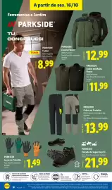 Folheto Lidl | Fim de Semana Página 22: Parkside calças de trabalho €13,99, Parkside calçado de segurança s3 €21,99