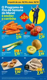 Folheto Lidl | Fim de Semana Página 3: Pastel de Nata €1,00, Kiwi €3,49