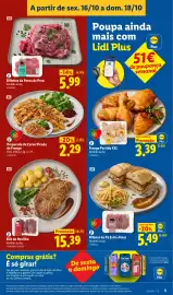 Folheto Lidl | Fim de Semana Página 5: Preparado de Carne Picada de Frango €2,29, Bifanas da Pá Extra-Finas €5,49
