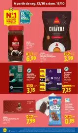 Folheto Lidl semana 42 Página 28: Delta café lote chávena moagem para máquina €3,99