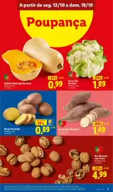 Folheto Lidl semana 42 Página 3: Batata Vermelha €0,89, Batata Doce Nacional €1,49