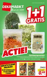 Dekamarkt folder week 42 Pagina 1: Stamppotgroenten €1,49, Maggi Jus €0,49