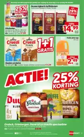 Dekamarkt folder week 42 Pagina 28: Fruity juice sap €2,49, Douwe Egberts koffiebonen €14,99