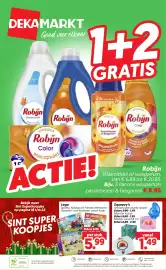 Dekamarkt folder week 42 Pagina 29: Robijn Wasmiddel of wasparfum €6,95, Squeezys Animal cube of jelly splash €1,49