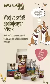 Lidl leták Strana 1: Max & Mila's World Vítej ve světě spokojených bříšek Nová značka krmiv exkluzivně v Lidlu. Vše pro