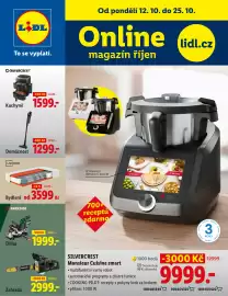 Lidl leták Strana 1: Livarno Bydlení €3.599,00, Domácnost €1.299,00