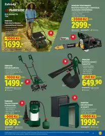 Lidl leták Strana 5: Zahrada III-PARKSIDE ZVLÁDNETE TO! • PARKSIDE Elektrický vertikutátor a provzdušňovač trávníku