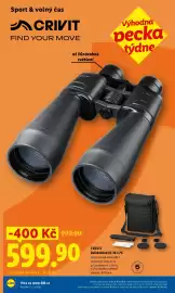 Lidl leták týden 42 Strana 2: Crivit Dalekohled 12-36 x 70 €599,90