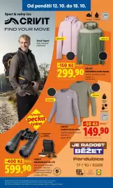 Lidl leták týden 42 Strana 3: CRIVIT FUNKČNÍ TERMO TRIKO €149,90, Crivit Dalekohled 12-36 x 70 €599,90