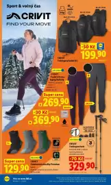 Lidl leták týden 42 Strana 4: CRIVIT Funkční termo legíny/kalhoty €269,90, CRIVIT TREKINGOVÝ BATOH 20 l €199,90