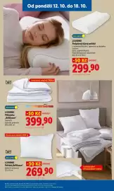 Lidl leták týden 42 Strana 9: LIVARNO Přikrývka „Brilliance“ €399,90, LIVARNO Polštář „Brilliance“ €269,90