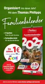 Thomas Philipps Prospekt woche 42 Seite 10: Organisiert ins neue Jahr! Mit dem Thomas Philipps Familienkalender → 5 Spalten