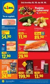 Lidl leták Strana 1: Brambory přílohové €89,90, OKURKA SALÁTOVÁ €11,90
