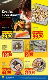 Lidl leták Strana 12: Filet z lososa s kůží €29,90, Pstruh duhový €19,90