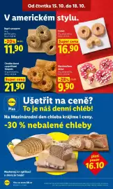 Lidl leták Strana 16: BAGEL S POSYPEM €11,90, CRONUT €16,90