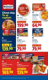 Lidl leták Strana 17: MCENNEDY Hovězí maso na burgery €139,90, Kuřecí kyblík €199,90