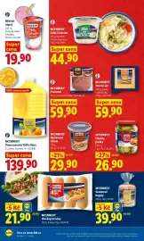 Lidl leták Strana 18: MCENNEDY Okurky plátky €26,90, MCENNEDY Tavený sýr €59,90