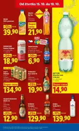 Lidl leták Strana 26: Budweiser Budvar original €18,90, Rauch My Tea €21,90