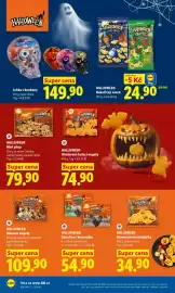 Lidl leták Strana 30: Lebka s bonbony €149,90, HALLOWEEN Monster nugety €109,90