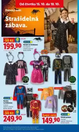 Lidl leták Strana 37: Kostým na Halloween €249,90, DĚTSKÉ PYŽAMO €149,90