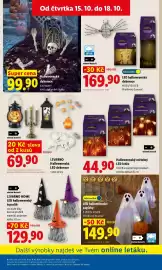 Lidl leták Strana 41: Livarno home LED halloweenský trpaslík €129,90, LED Halloweenská dekorace €169,90