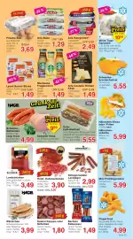 Wiglo Wunderland Prospekt woche 42 Seite 3: Salami Kappen oder Scheiben €1,80, Mini Frühlingsrollen mit Gemüse-füllung €5,99