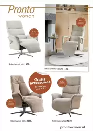 Pronto wonen folder week 42 Pagina 3: Initio relaxfauteuil €979,00, Relaxfauteuil Serio €1.249,00