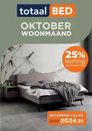 TotaalBED folder week 42 Pagina 1: Boxspring Calais €2.024,25