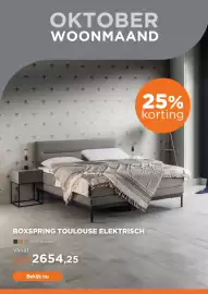 TotaalBED folder week 42 Pagina 3: Boxspring Toulouse Elektrisch €2.654,25