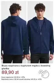 Medicine gazetka Strona 6: Bluza rozpinana z kapturem męska z bawełną gładka €89,90