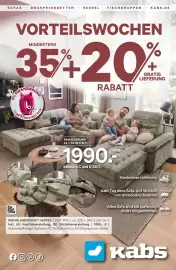 Kabs Polsterwelt Prospekt Seite 1