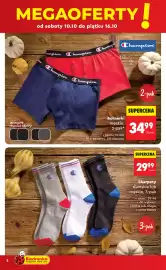 Biedronka gazetka Strona 2: Bokserki męskie Champion €34,99, Skarpety damskie lub męskie Champion €29,99