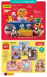 Biedronka gazetka Strona 24: Książeczka kreatywna Kayet €11,99, Figurki Pokémon €29,99
