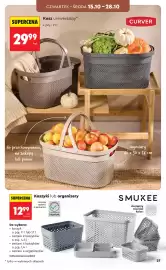 Biedronka gazetka Strona 27: Kosz uniwersalny Curver €29,99, Koszyki lub organizery Smukee €12,99