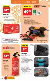 Biedronka gazetka Strona 32: Prostownik GT Max €49,99, Akcesoria samochodowe €9,99