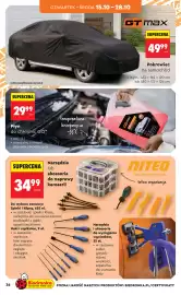 Biedronka gazetka Strona 36: GT Max Pokrowiec na samochód €49,99, GT Max Płyn do chłodnic G12 €29,99