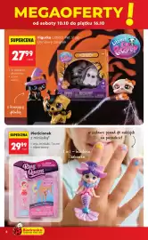 Biedronka gazetka Strona 4: Pierścionek z minilalką Ring Queens €29,99, Figurka Littlest Pet Shop Dyniowy zakątek €27,99