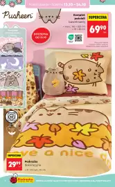 Biedronka gazetka Strona 6: Poduszka dekoracyjna €29,99, Komplet pościeli bawełnianej Pusheen €69,90