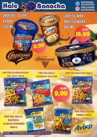 Hale Banacha gazetka Strona 2: Aviko Fritki Original €9,99, Grześki Tyc Gopłana €11,99