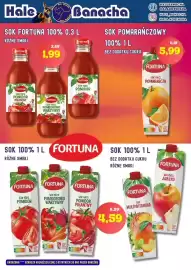 Hale Banacha gazetka Strona 3: Sok Fortuna €5,59, Sok Pomarańczowy Fortuna €5,99