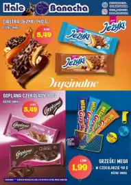 Hale Banacha gazetka Strona 5: Grześki Mega €1,99, Gopłana Czekolady €5,49