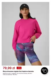 4F gazetka tydzień 41 Strona 2: Bluza dresowa regular bez kaptura damska 4F €79,99