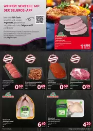 Selgros Prospekt woche 42 Seite 3: Schweine-Spießbraten €0,69, Schweinesteaks €0,69