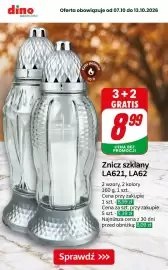 Dino gazetka Strona 2: dino najbliżej Ciebie Oferta obowiązuje od 07.10 do 13.10.2026 Spz palenia 70 h 3+2 GRATIS 8.99 CENA
