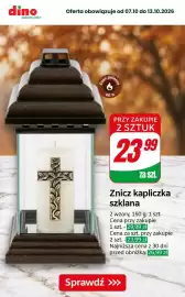 Dino gazetka Strona 5: dino najbliżej Ciebie Oferta obowiązuje od 07.10 do 13.10.2026 Czas palenia 40 h PRZY ZAKUPIE 2 SZTUK